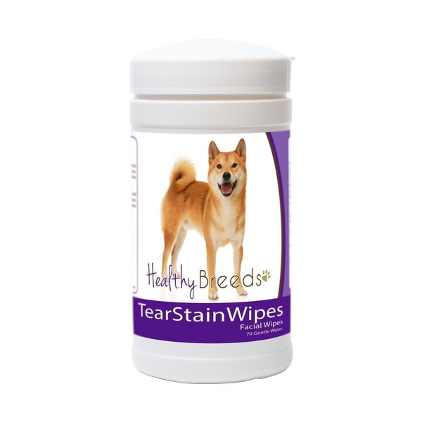 Healthy Breeds Shiba Inu Tear Stain Wipes 840235152750 - main